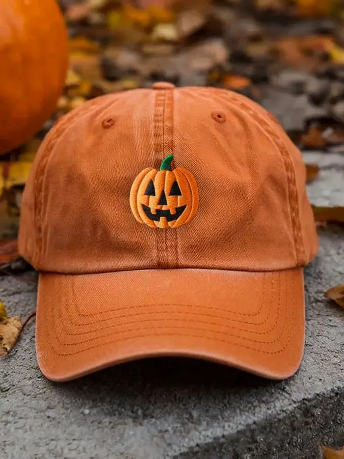 Unisex Fall Season Pumpkin Hat
