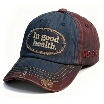 🔥LAST DAY 49% OFF -🤩"In Good Health "Vintage Baseball Cap