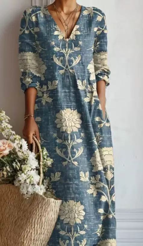 Women's Printed Everyday Comfort Dress