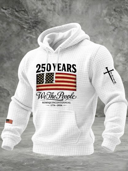 🎖️Men's Casual Printed Hooded Sweatshirt