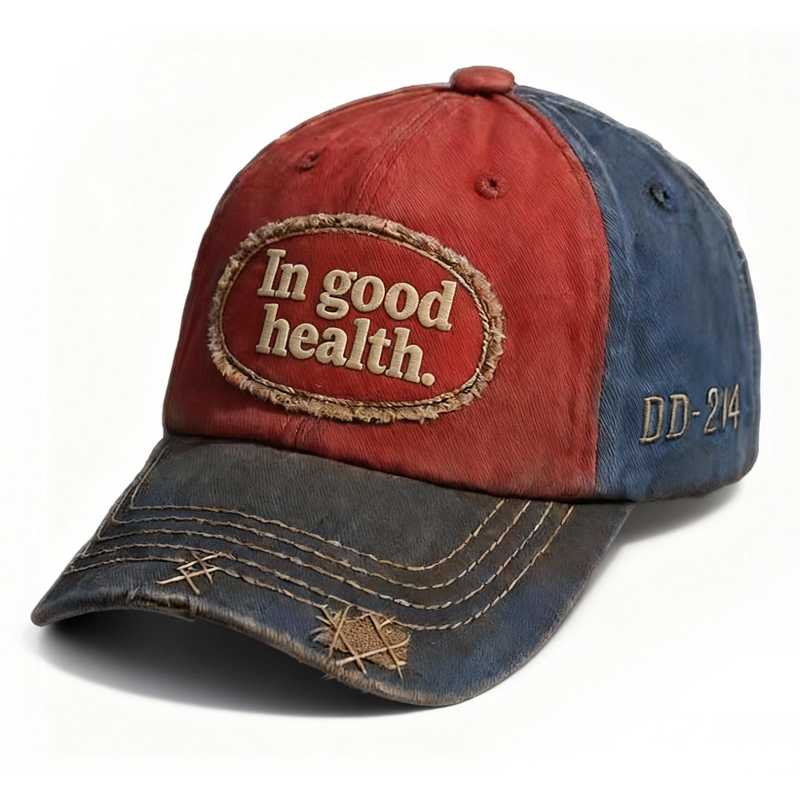 🔥LAST DAY 49% OFF -🤩"In Good Health "Vintage Baseball Cap