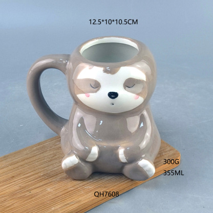Creative Ceramic 3D Animal Mug
