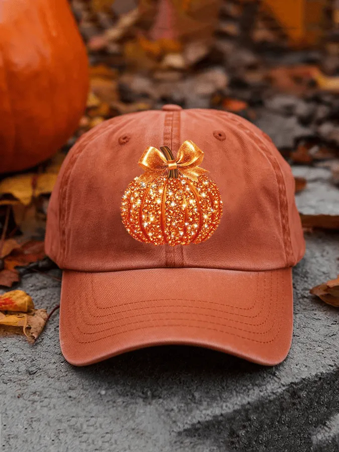 Unisex Fall Season Pumpkin Hat
