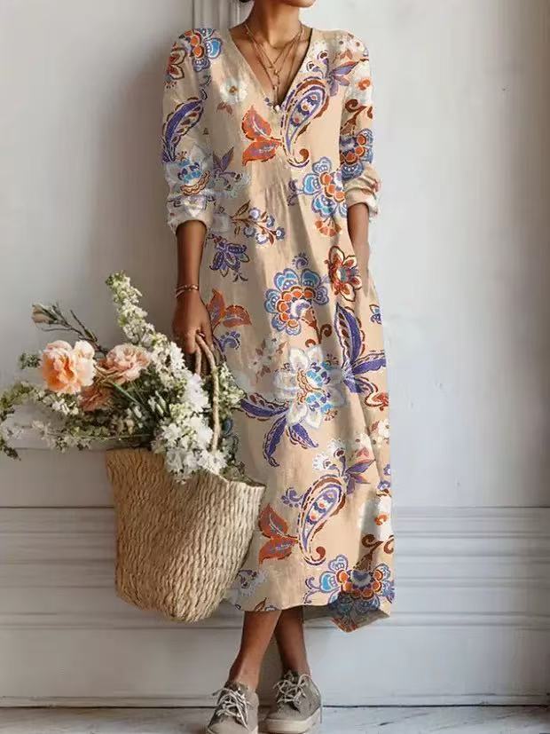 Women's Printed Everyday Comfort Dress
