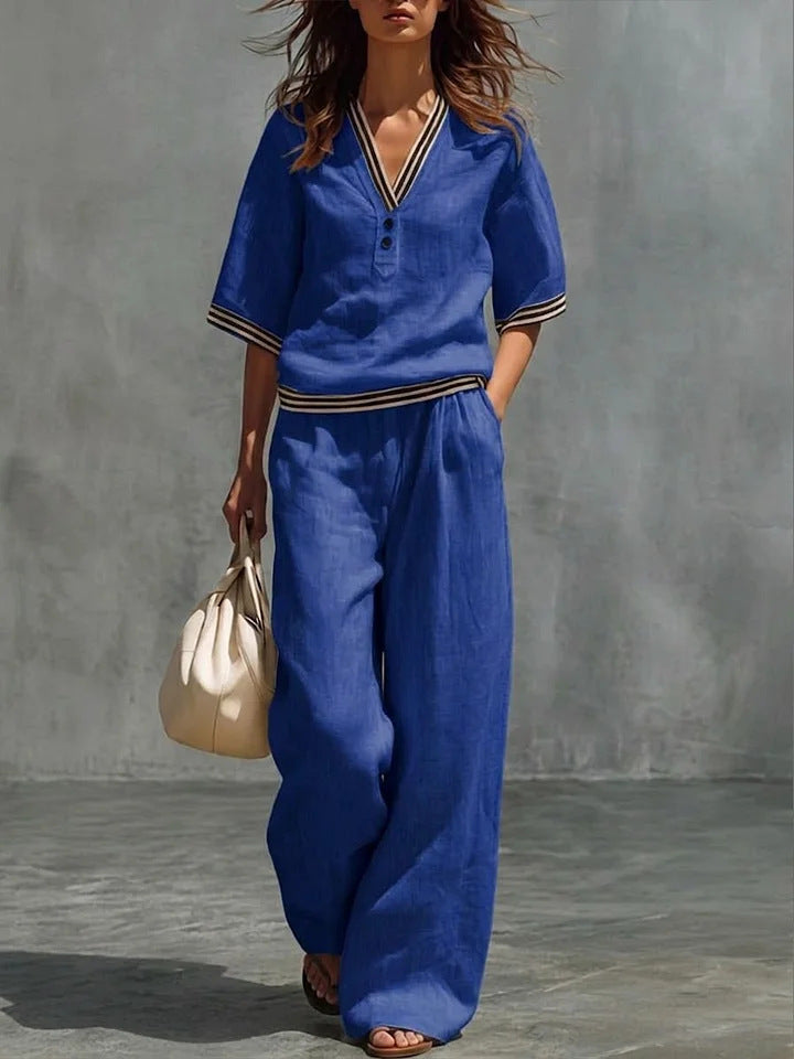 NOA™ ENSEMBLE COTON & LIN CHIC NATUREL