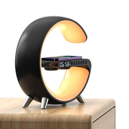 Mood Lamp with App Control（Night light + Wireless charging + Speaker + Wireless charging）