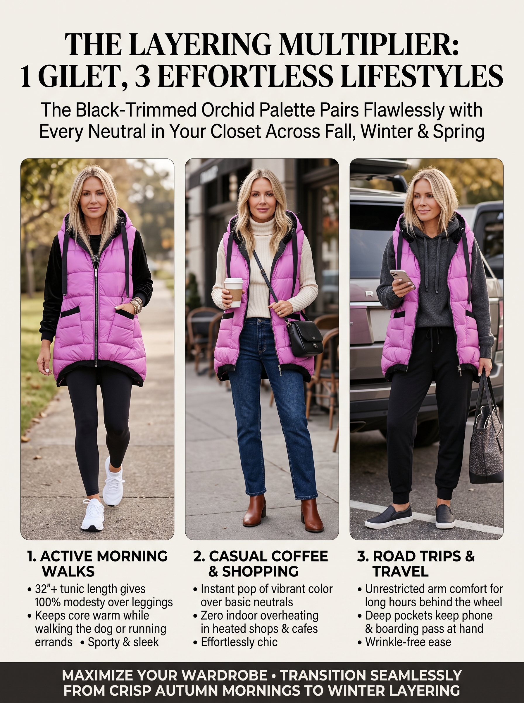 The 3-Season Layering Multiplier Outfit Capsule Guide