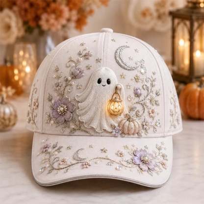 🎃  Spooky Cute Adjustable Hat for Fall Outfits, Daily Styling & Halloween Parties