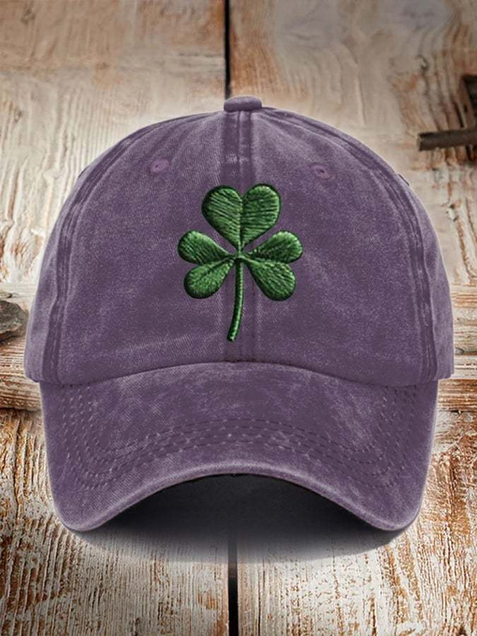 Unisex Distressed Cotton St. Patrick's Day Hat