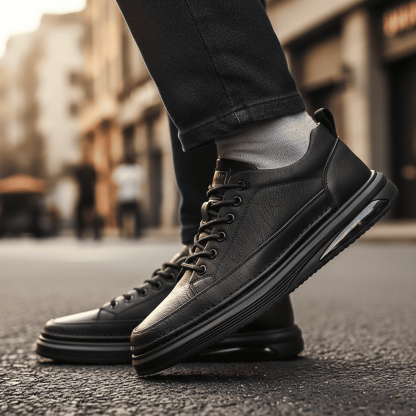 Hawthorne Air Cushion Leather Sneakers