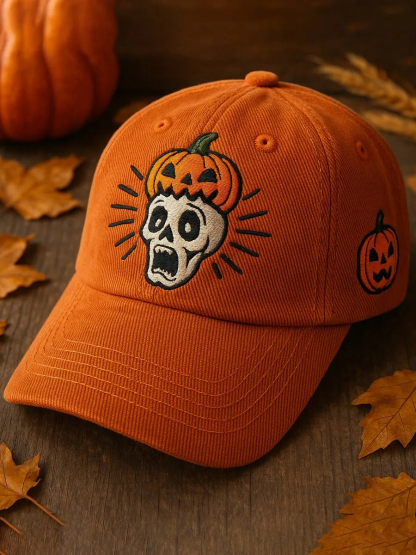 Unisex Fall Season Pumpkin Hat