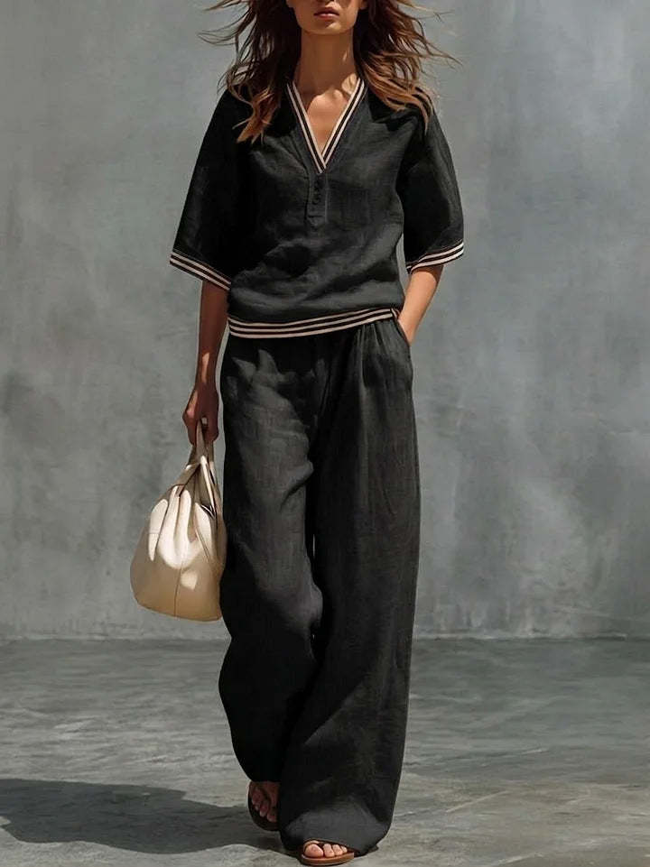 NOA™ ENSEMBLE COTON & LIN CHIC NATUREL