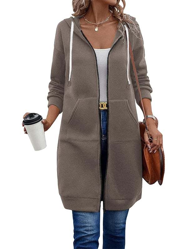 Women Casual Zip up Hoodies