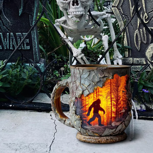 Bigfoot Forest Fire Mug