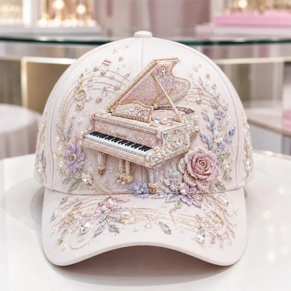 🎻3D Musical Instrument Embroidery Cap🔥BUY 3 GET 1 FREE (Add 4 Pcs To Cart)