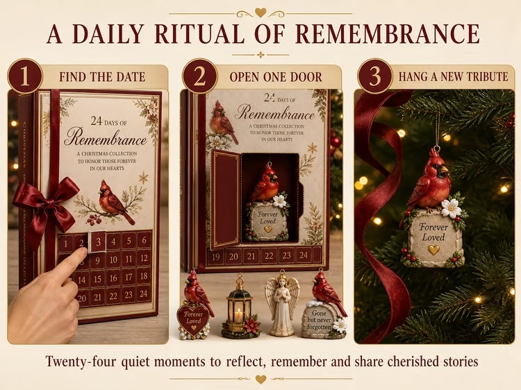 ✨24-Day Christmas Countdown Advent Calendar – Moments to Remember