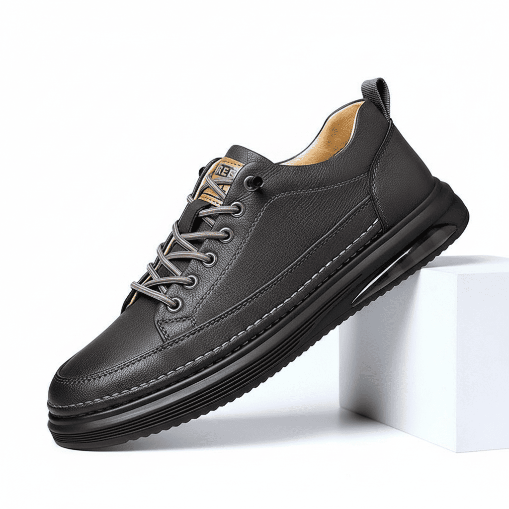 Hawthorne Air Cushion Leather Sneakers