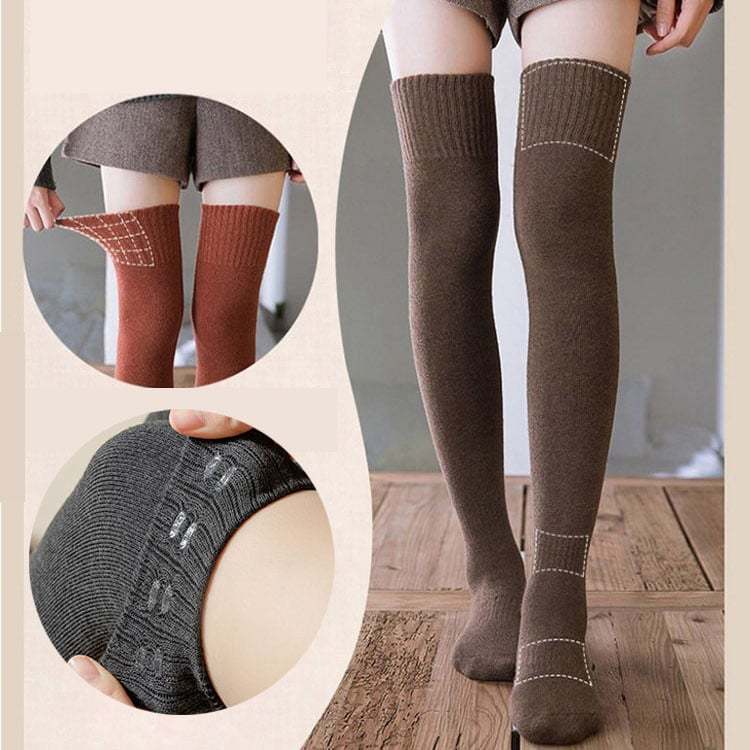 🧦Thickened Over-the-Knee Socks – The Perfect Blend of Warmth and Style