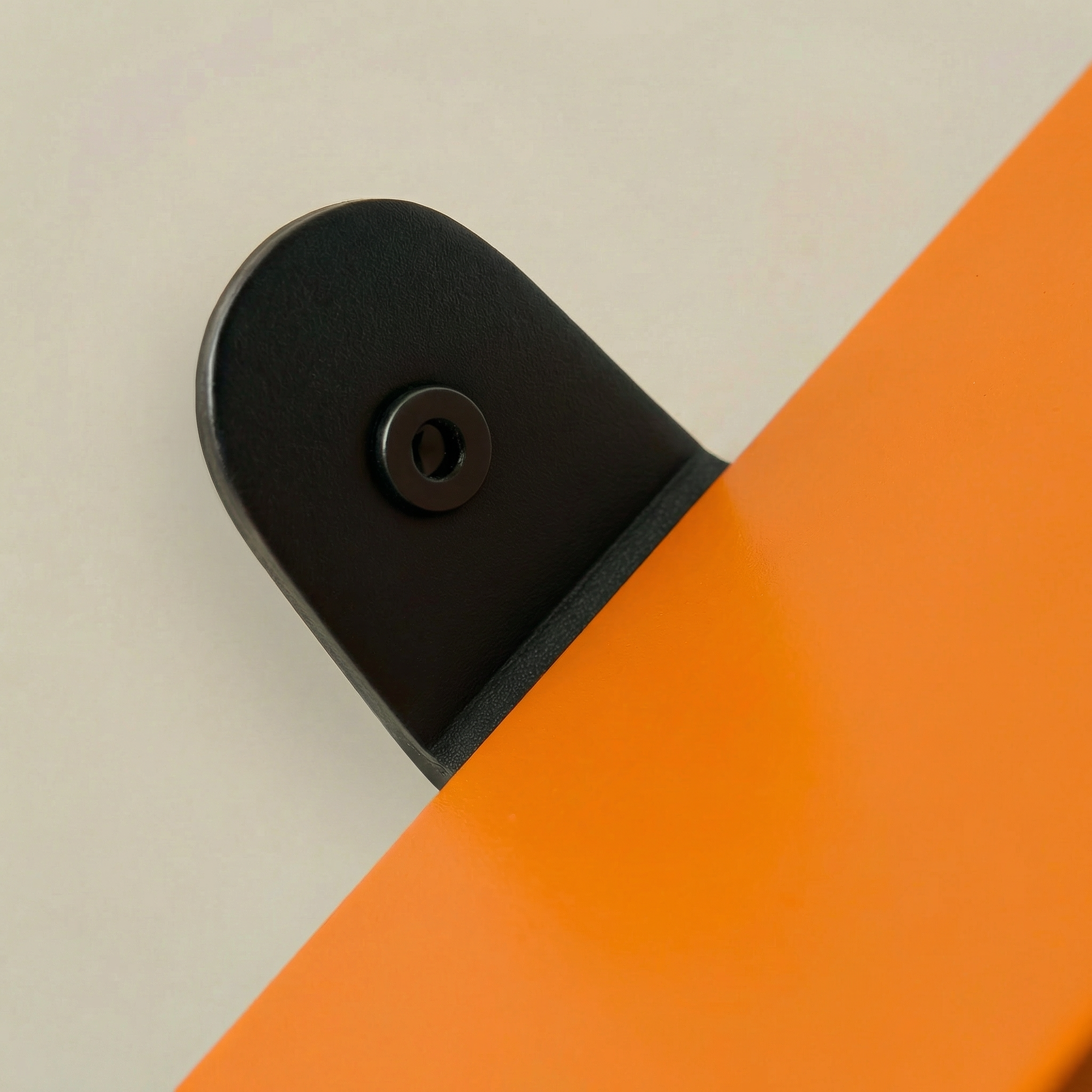 LUPUK DIY Modular W-Shape Wall Shelf (orange)，Set of 4 Wall Mounted Shelves