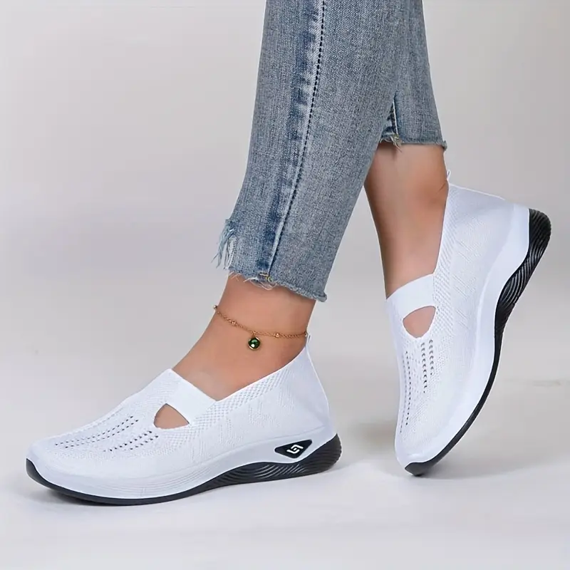 🔥Letzter Tag der Aktion 70% Rabatt🔥 - Damen bequeme atmungsaktive Strick-Sneaker