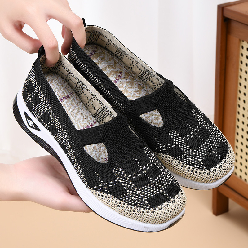 🔥Letzter Tag der Aktion 70% Rabatt🔥 - Damen bequeme atmungsaktive Strick-Sneaker