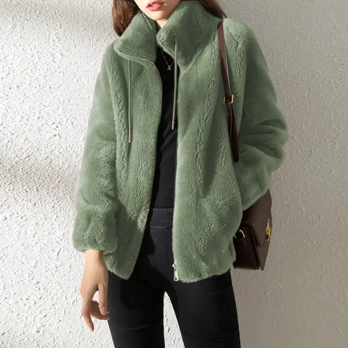 ❤Women's Fur Winter Jacket – Elegant Warmth and Soft Comfort