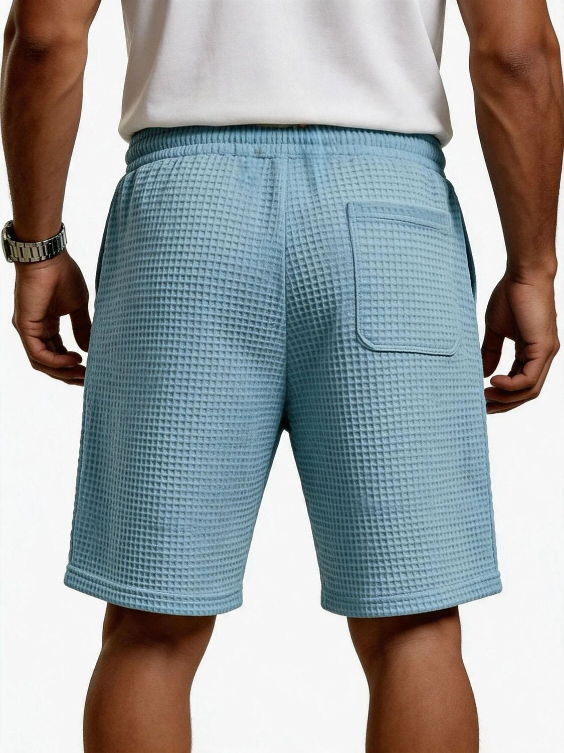 Men's Waffle Shorts With Pockets-The Comfiest Pair You'll Wear Every Day