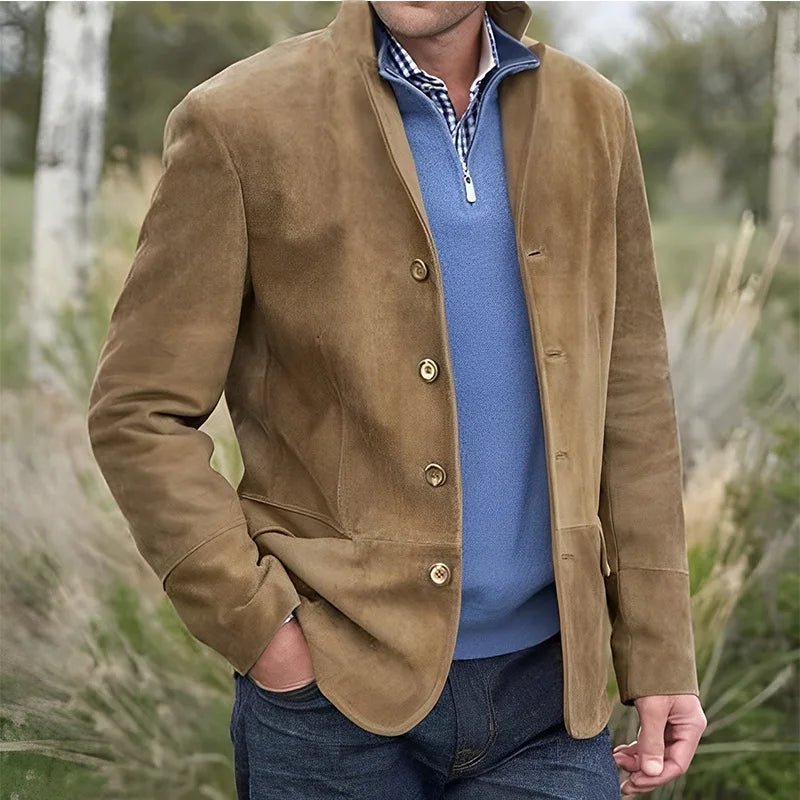 Vintage-Herrenjacke im Stil des alten Geldes