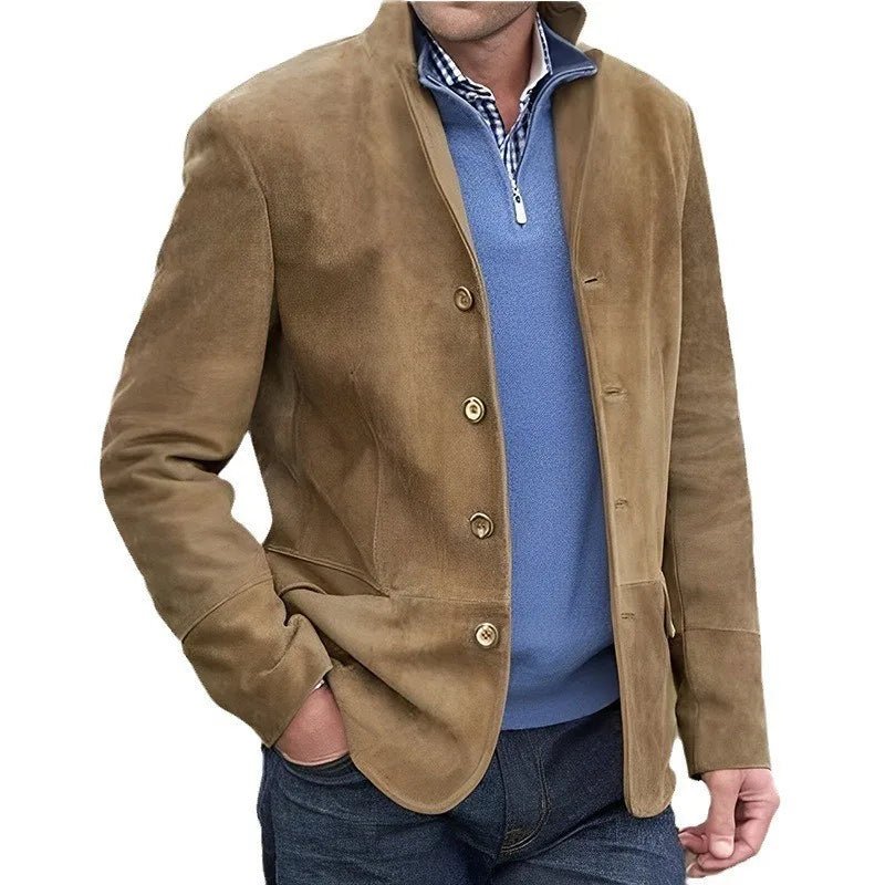 Vintage-Herrenjacke im Stil des alten Geldes