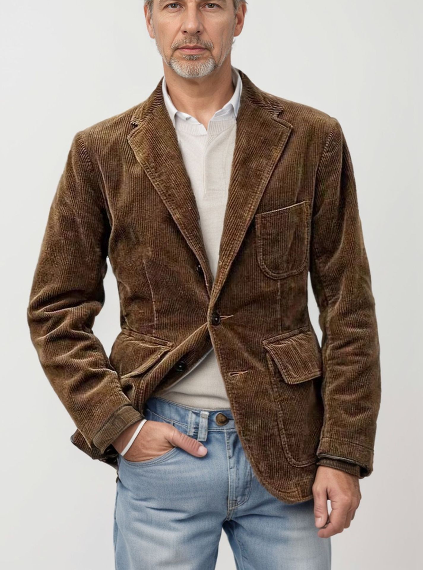 🔥2025 Winter Hot Selling Retro Corduroy Suit！🔥