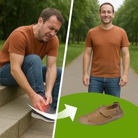 🔥Last Day 70% OFF🔥🐂 Men's Calfskin Casual Shoes 👞 Hand-sewn, slip-on design