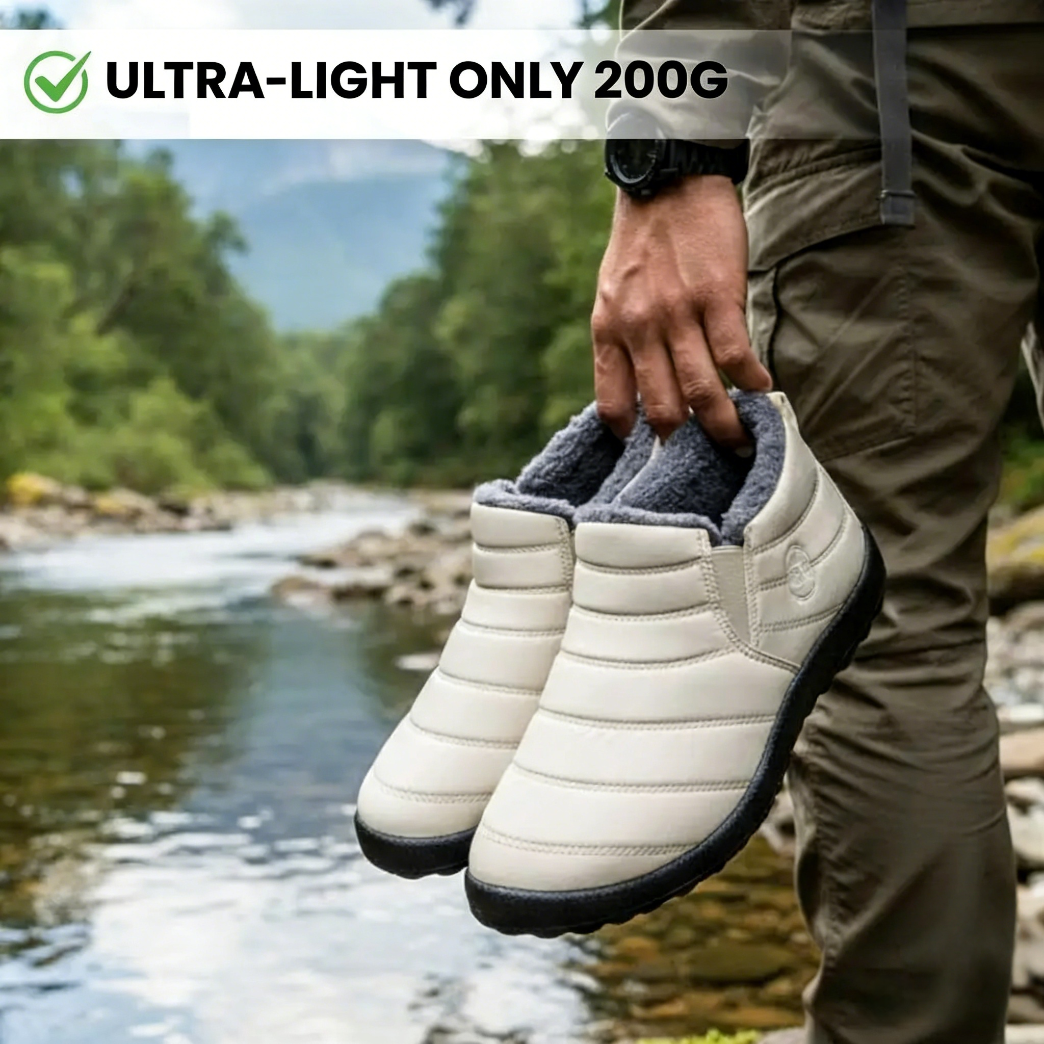 Fusswohl - ergonomic and non-slip comfort winter boots