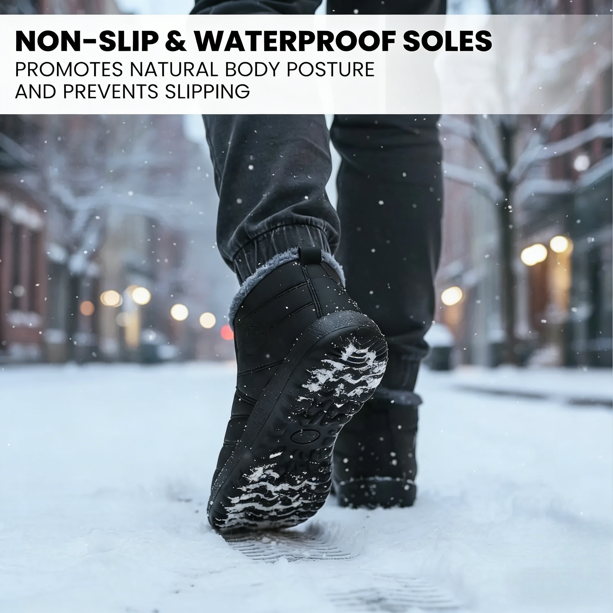 Fusswohl - ergonomic and non-slip comfort winter boots