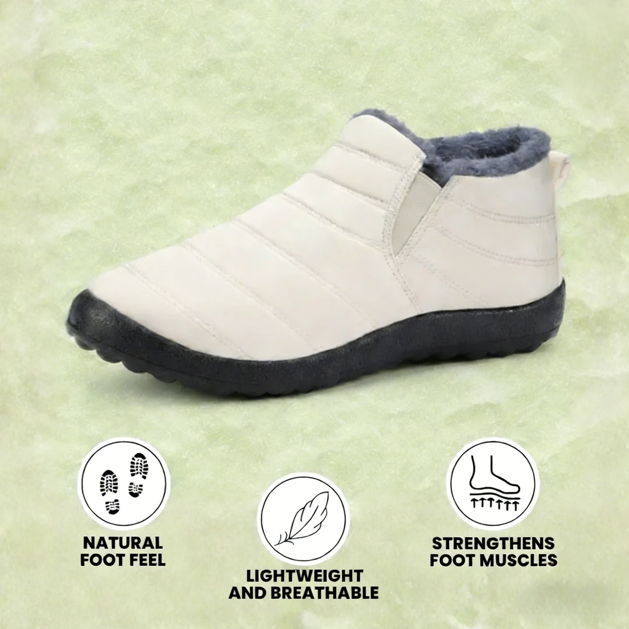 Fusswohl - ergonomic and non-slip comfort winter boots