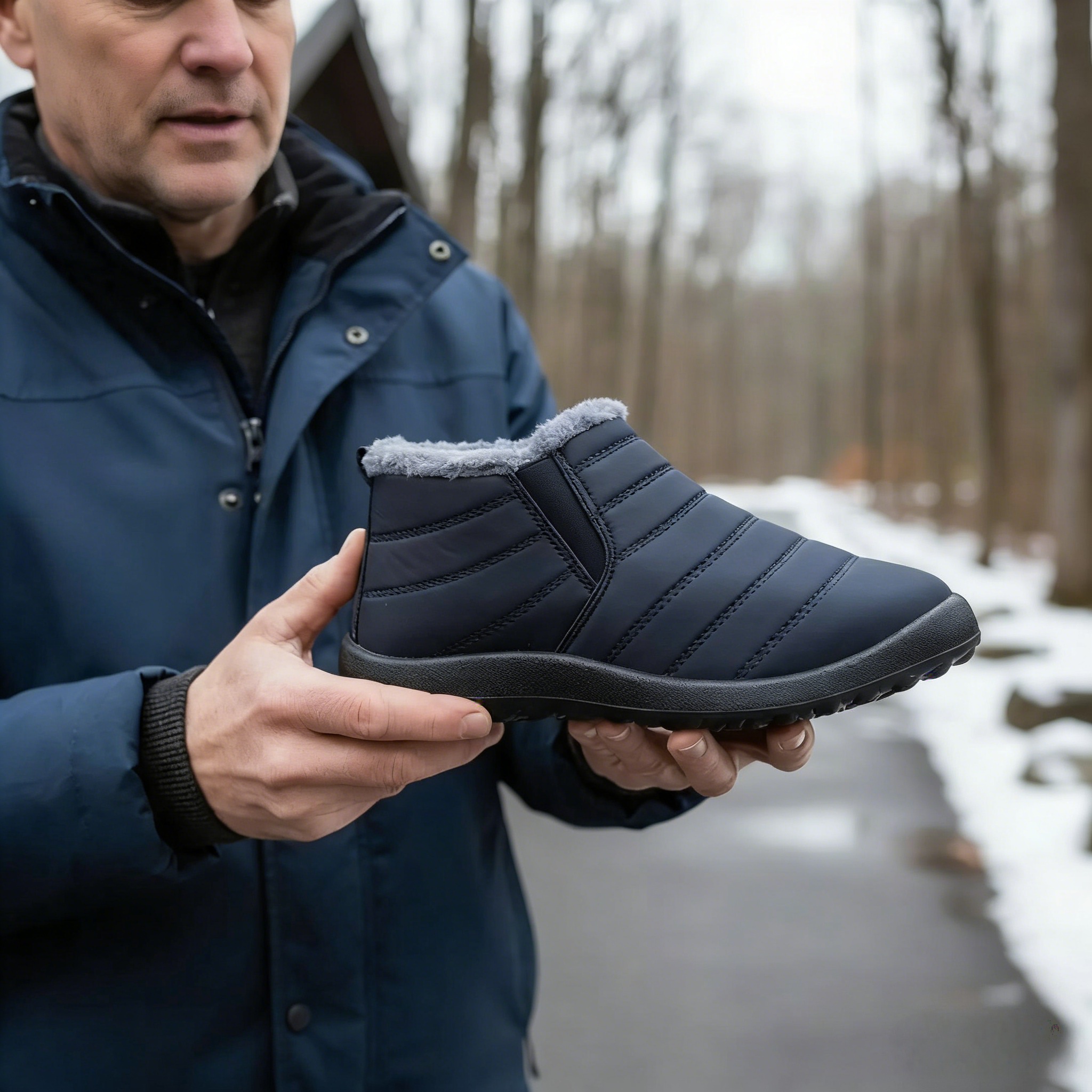 Fusswohl - ergonomic and non-slip comfort winter boots
