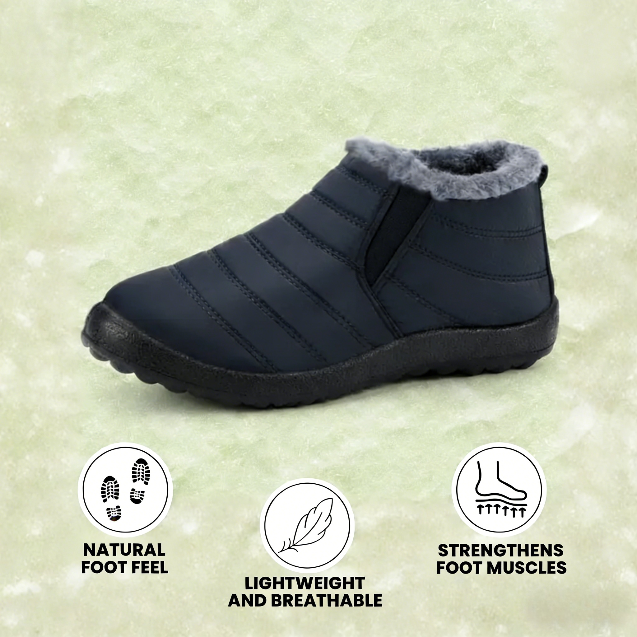 Fusswohl - ergonomic and non-slip comfort winter boots