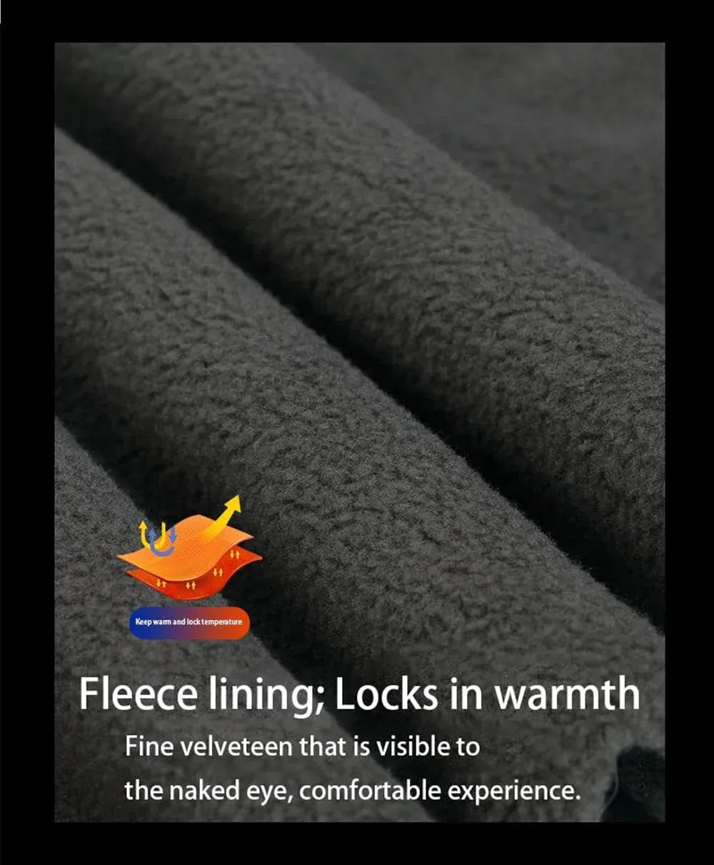 🔥Clearance Sale🔥Outdoor Warm Tactical Pants for Men | Windproof Soft-Shell, Fleece Lined, Multi-Pocket Military Design