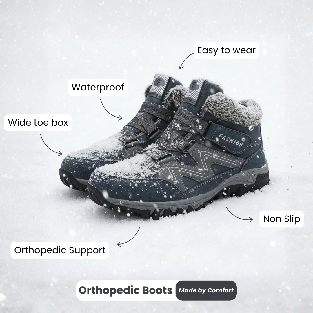poetchic™ Orthopedic Boots Vibram® High-Traction Sole