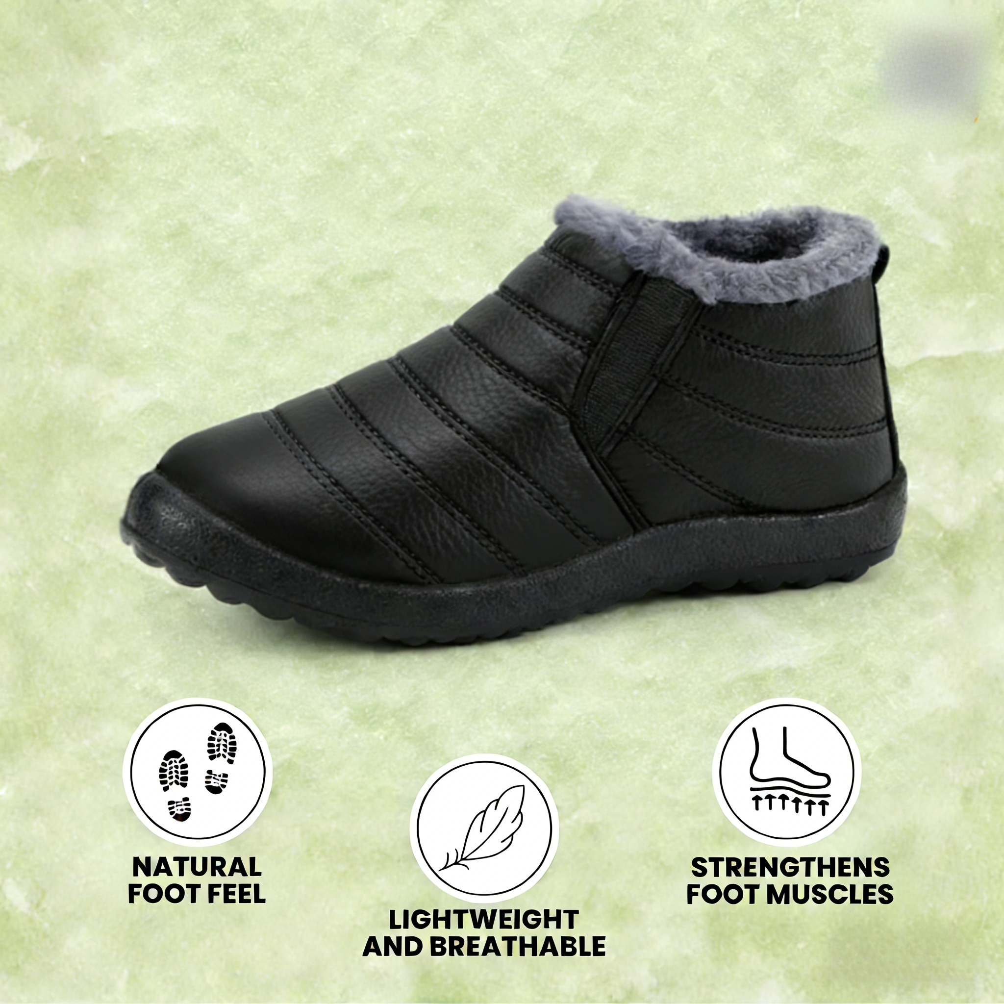 Fusswohl - ergonomic and non-slip comfort winter boots
