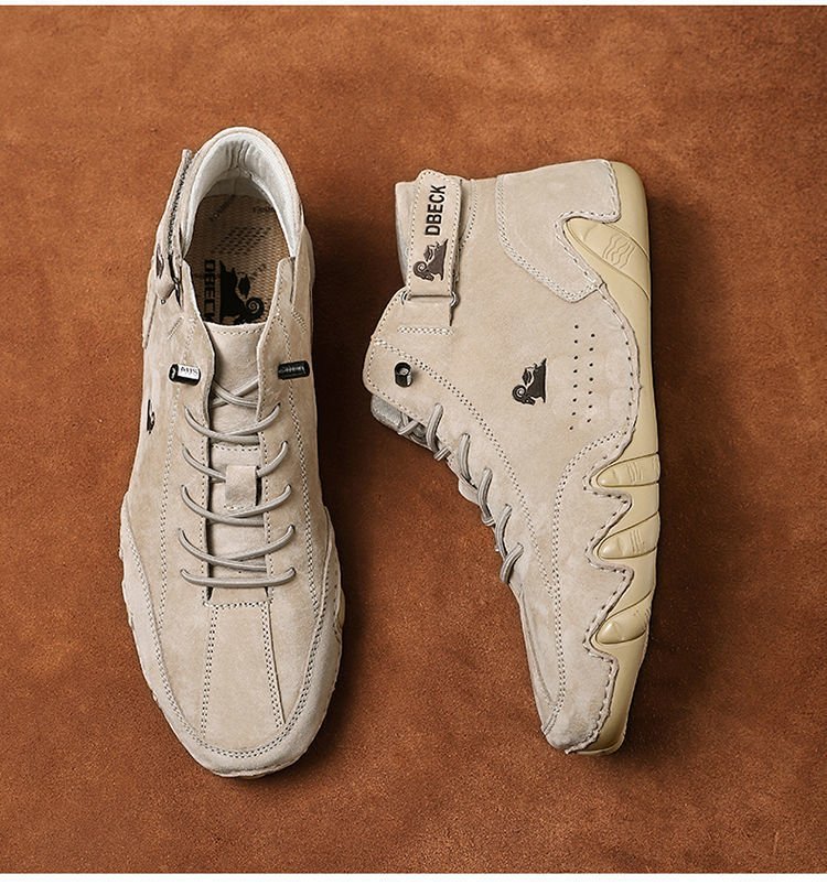 Italian Suede Boots Handmade (Beck Shoes) - LightsBetter