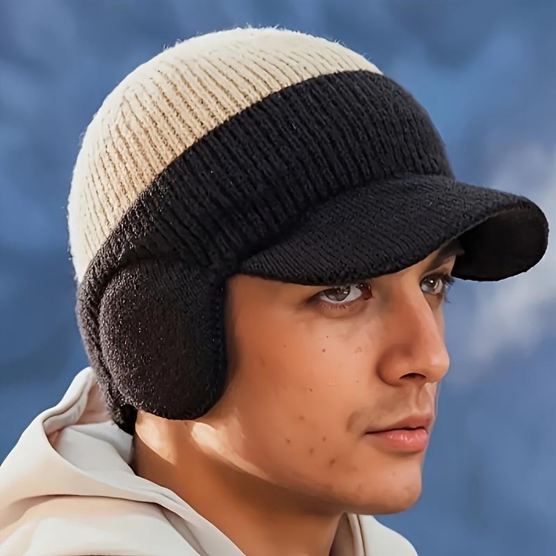 ❄️ Men’s Winter Knitted Earflap Hat