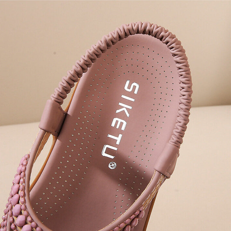 Women's Comfy Arch Support Flat Sandals - SIKETU
