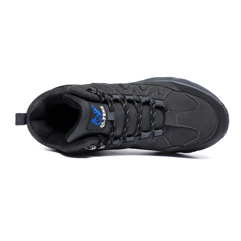 (🔥Limited-Time 70% OFF) Men's Warm Orthopedic Protective Hiking Boots - Safe and Comfortable Warm Work Boots - Waterproof, Slip-resistant, Impact-resistant, Puncture-resistant - Wide toe box, Arch Support, Ankle Support