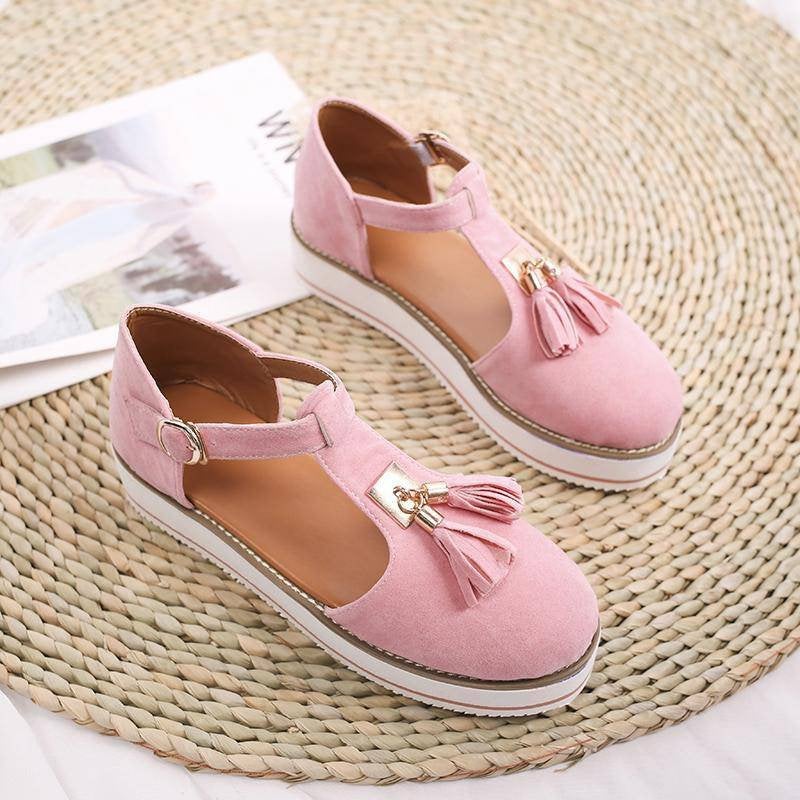Women's Orthopedic Casual Platform Flat Comfort Shoes