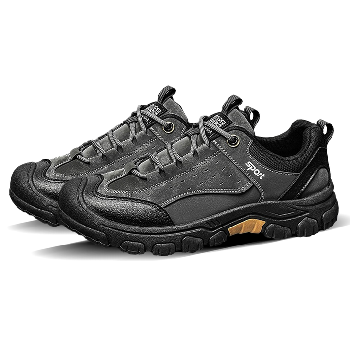 ⏰Limited Time Offer 70%🔥Men's Genuine Leather Comfort Orthopedic Walking Shoes Hiking Shoes
