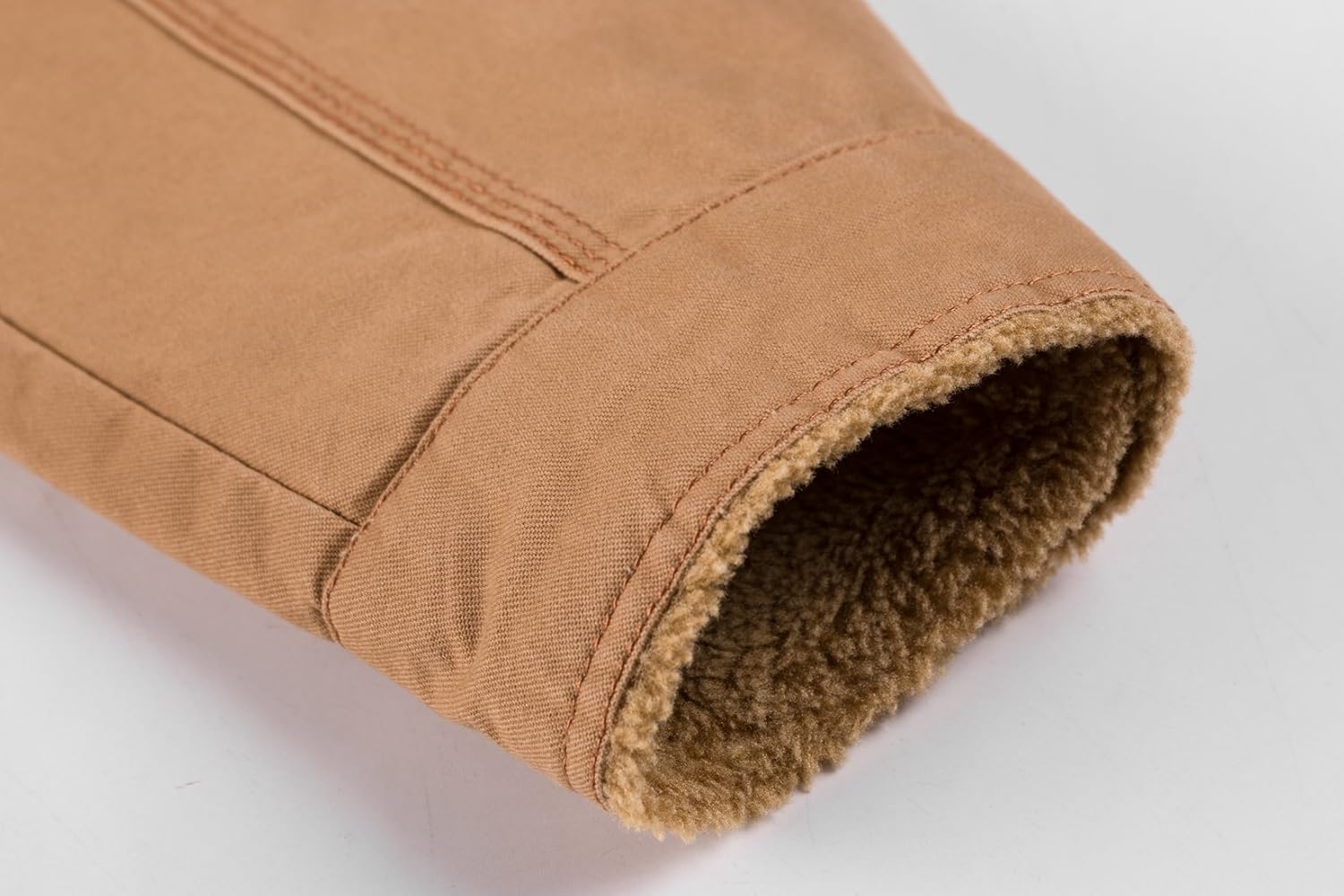 Minishion Men's Collar Neck Fur Cotton Army Winter Jacket Fashion Outdoor Coat