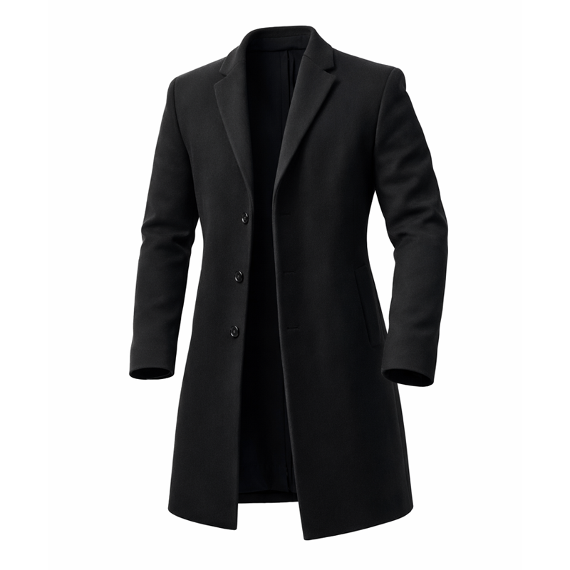 Men’s Premium Wool Blend Overcoat