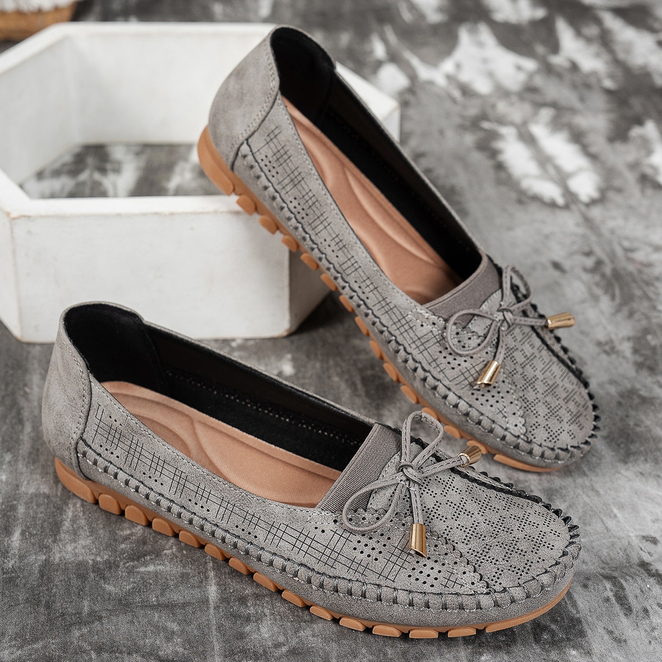 🔥Best Seller-Last Day🔥 Orthopedic leather shoes, Lightweight, Anti-Slip, Breathable for Women