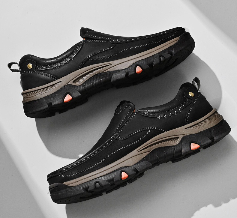 Promotion 60% OFF - 2026 Men's Orthopedic Comfortable Casual Genuine Leather Slip On Loafers