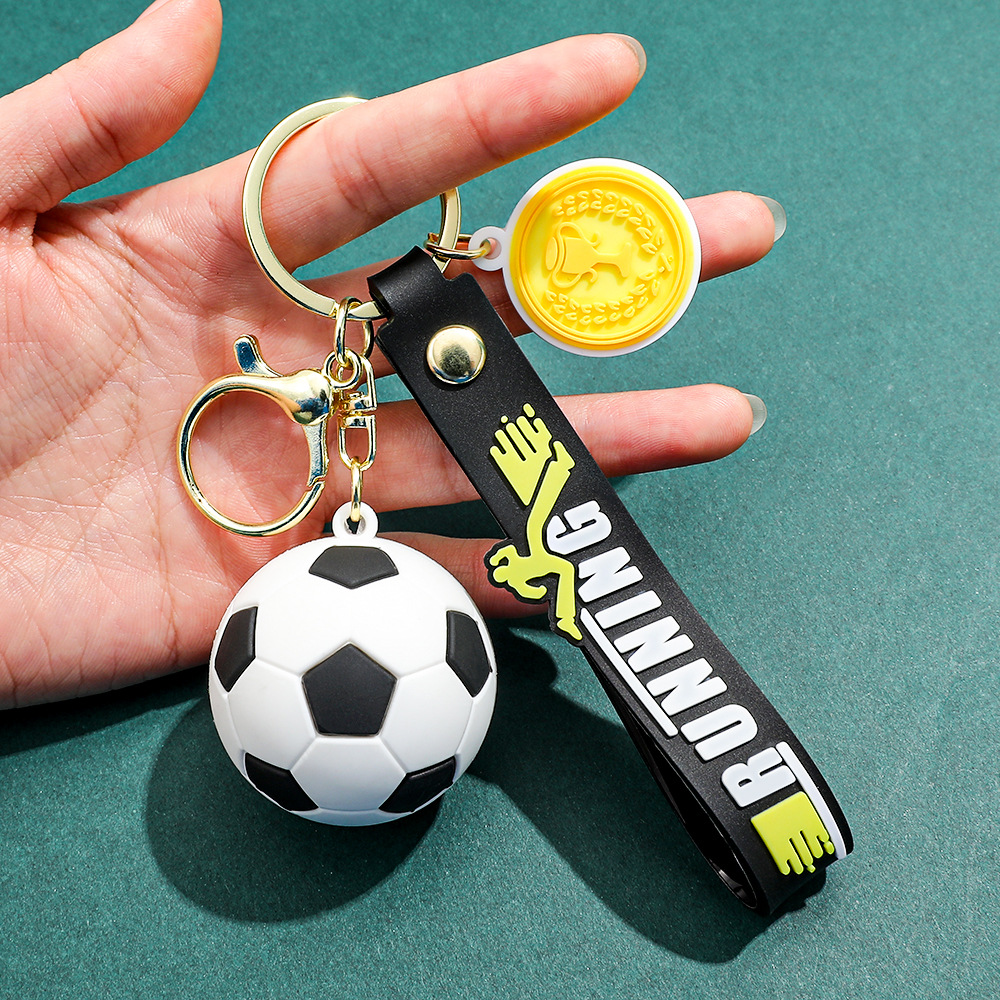 Cross-Border 2026 World Cup Keychain Cartoon Mascot Pendant Fans Peripheral Car Ornaments Small Gifts Wholesale
